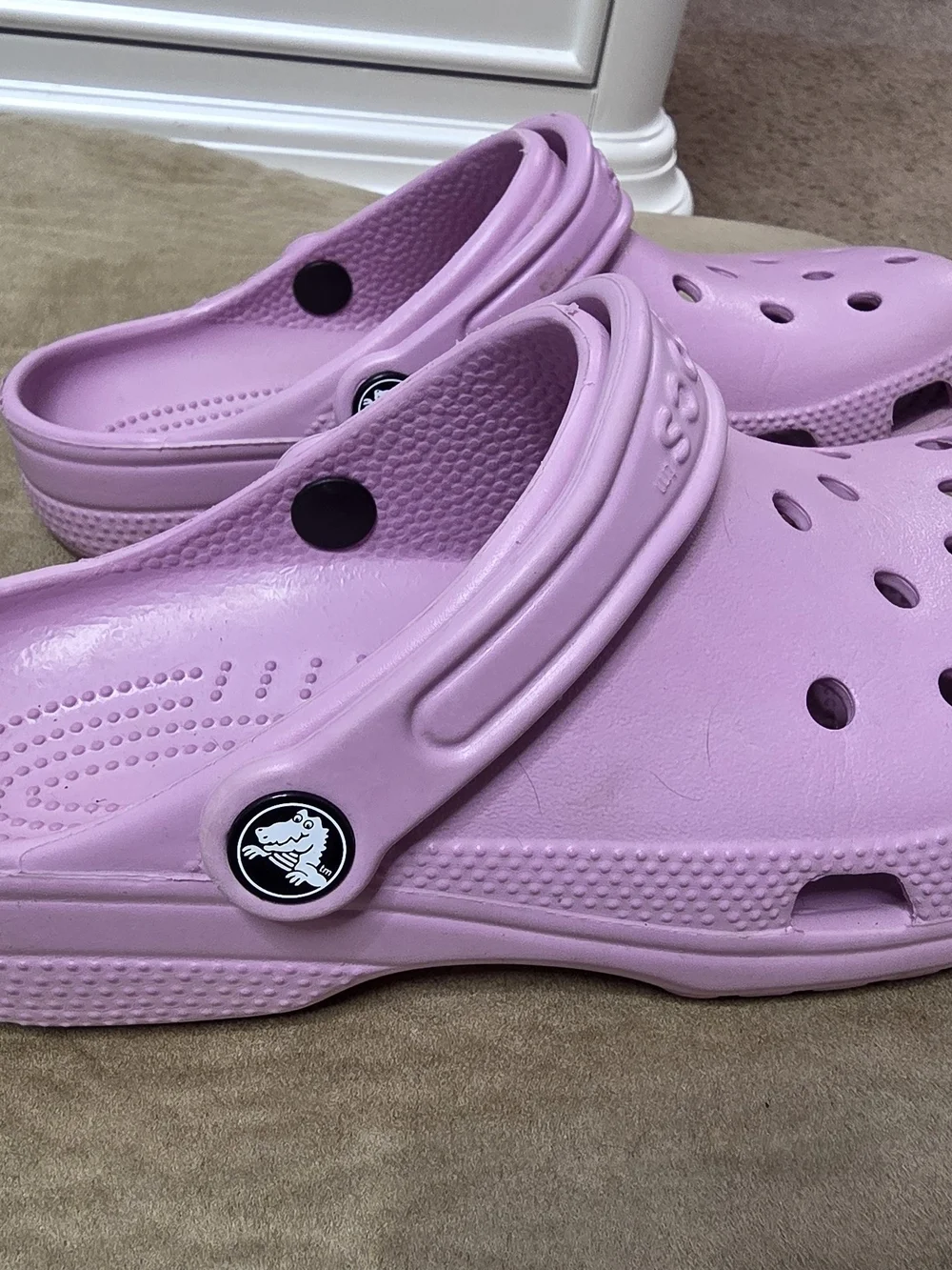 CROCS Kids Classic Clogs in Lavender